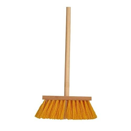 Metla priemyselná 25cm drevená s násadou