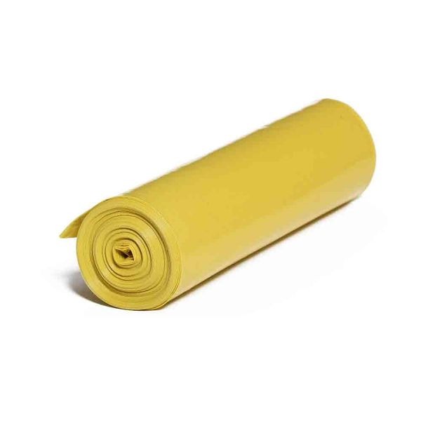 Vrecia LDPE 100 x 120 cm, 240 l, typ 50, žlté