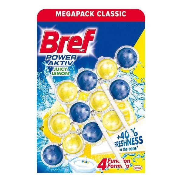 [63097] Záves WC BREF PA, Citrón 3x50g